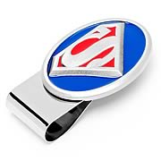 Superman Logo 3-D Pewter Money Clip